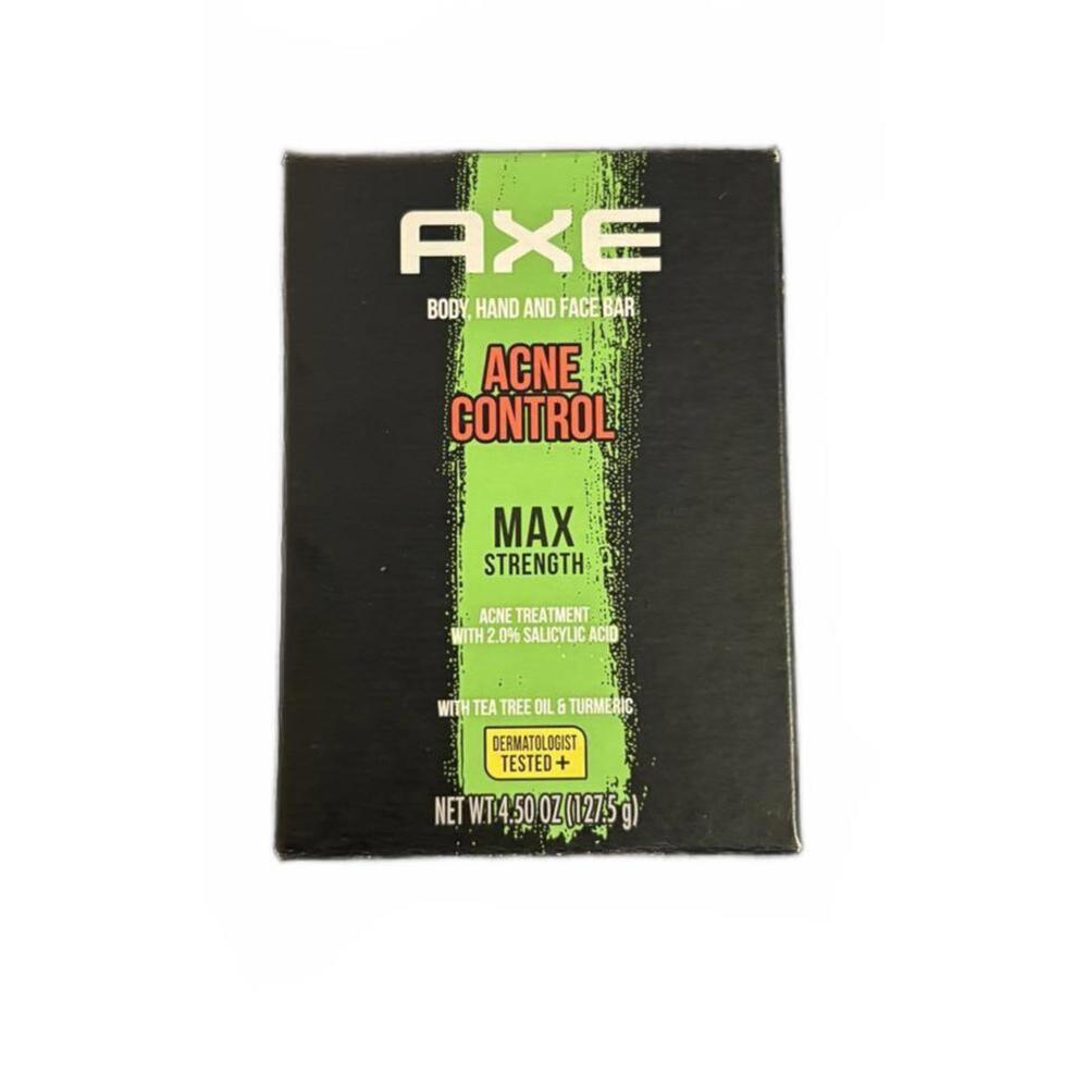 AXE Acne Control MAX STRENGTH BAR SOAP with Tea Tree Oil & Turmeric 4.5 oz